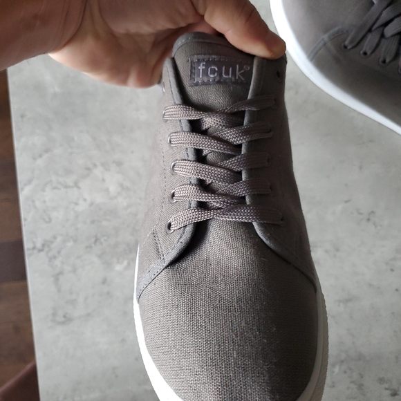 French Connection Grey Dock Shoes M US 10 - Picture 6 of 6